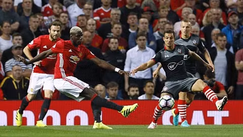 ibra lap cu dup m u ha de southampton