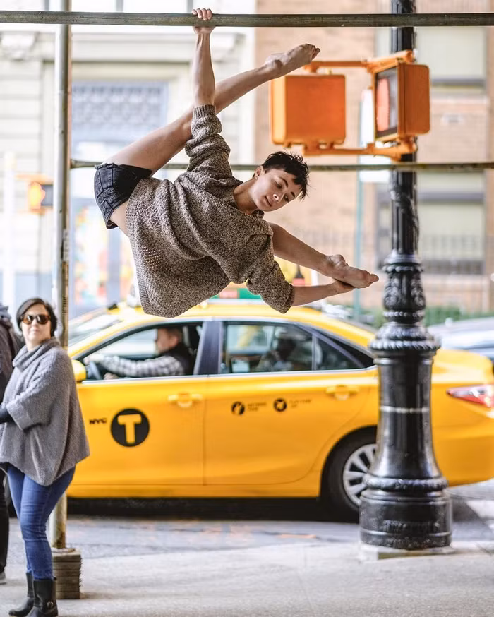 nhung vu dieu ballet day dam me tren duong pho new york