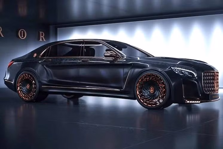 sieu xe sang mercedes maybach s600 ma vang gia 33 ty dong