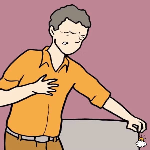 Các bệnh liên quan đến tim mạch: Mồ hôi đổ nhiều khi không vận động hoặc căng thẳng có thể là dấu hiệu của các bệnh đau tim. Đó là một phần của phản ứng phế vị - mạch, gây sụt giảm nhịp tim và áp huyết đột ngột. Phản ứng như vậy cũng có thể xuất hiện ở những người đang vô cùng đau đớn, bị chảy máu não hoặc viêm ruột thừa cấp. Bất kỳ ai có dấu hiệu này đều cần được đưa đi cấp cứu bệnh viện càng nhanh càng tốt. Trong khi chờ đợi, họ cần được ngồi ở tư thế thoải mái và trừ khi bị dị ứng, cần nhai từ từ 300mg aspirin. Cách này sẽ giúp làm mỏng máu, giảm cục máu đông và có thể ngăn chặn giãn nở cục máu gây nghẽn động mạch. chan doan suc khoe qua tinh trang do mo hoi