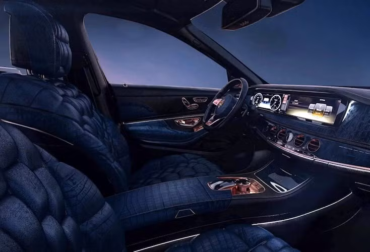 sieu xe sang mercedes maybach s600 ma vang gia 33 ty dong