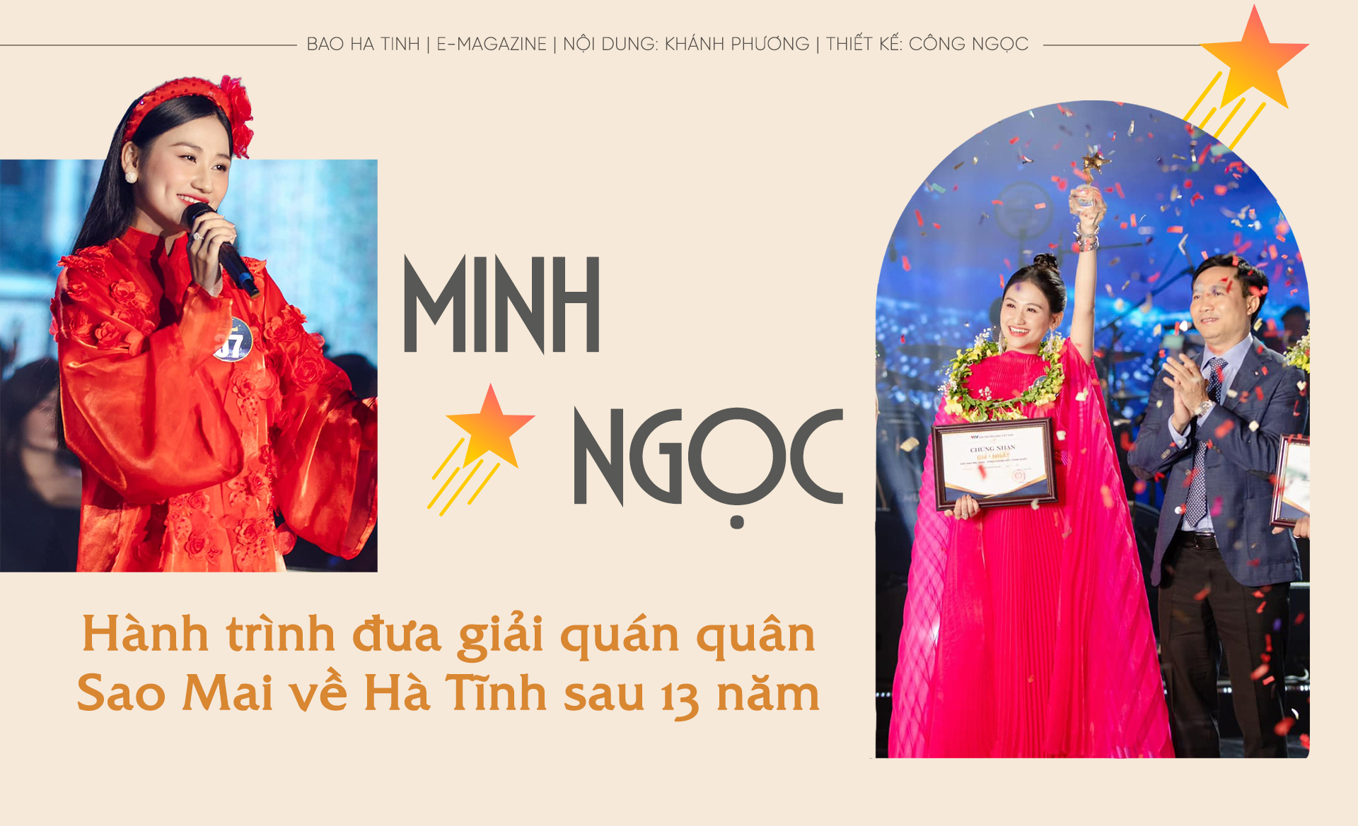Minh Ngọc và hành trình đưa giải quán quân Sao Mai về Hà Tĩnh sau 13 năm