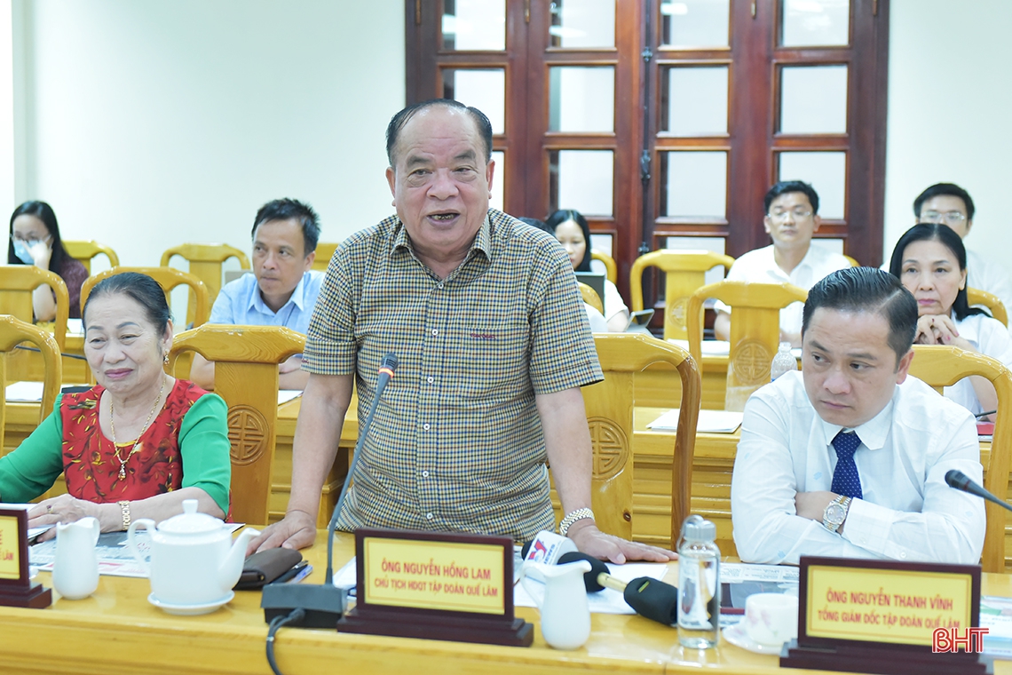 Hà Tĩnh và Công ty Quế Lâm ký kết hợp tác phát triển nông nghiệp hữu cơ