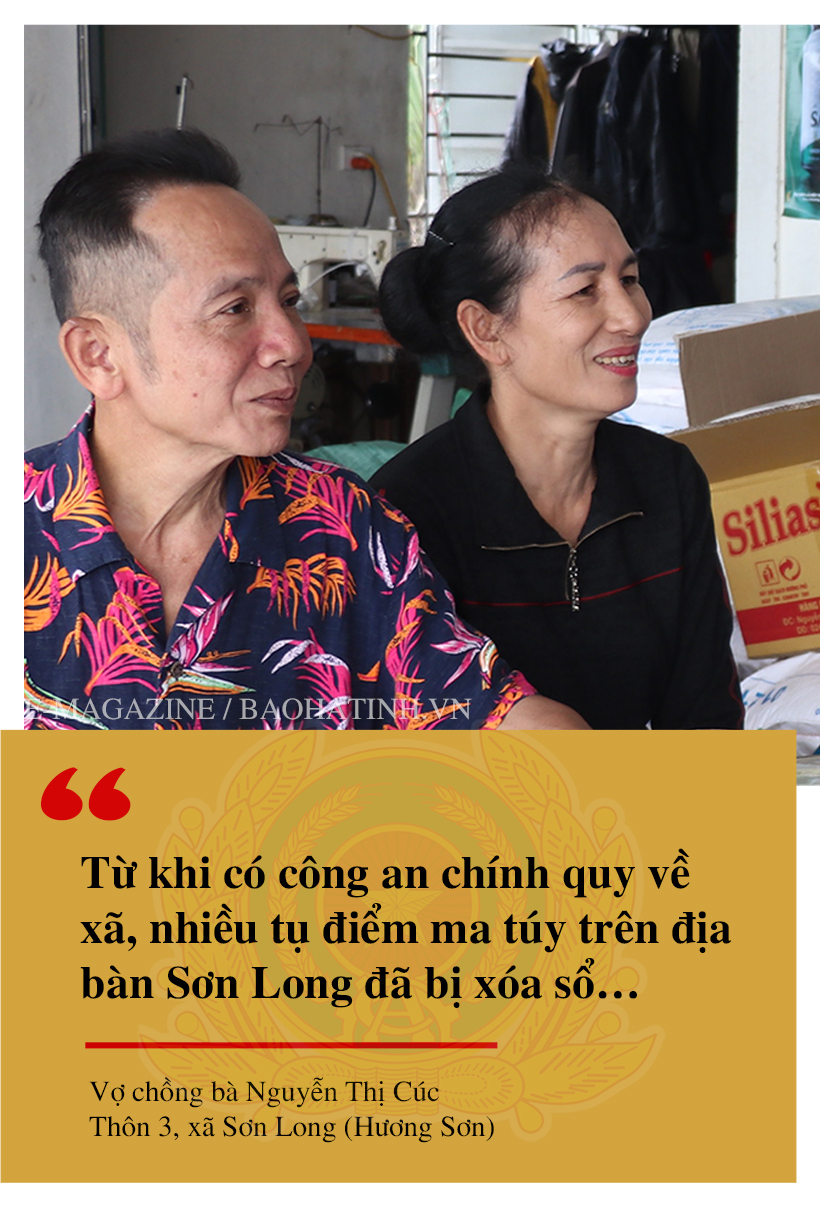 Công an xã ở Hà Tĩnh - điểm tựa tin cậy của chính quyền và Nhân dân