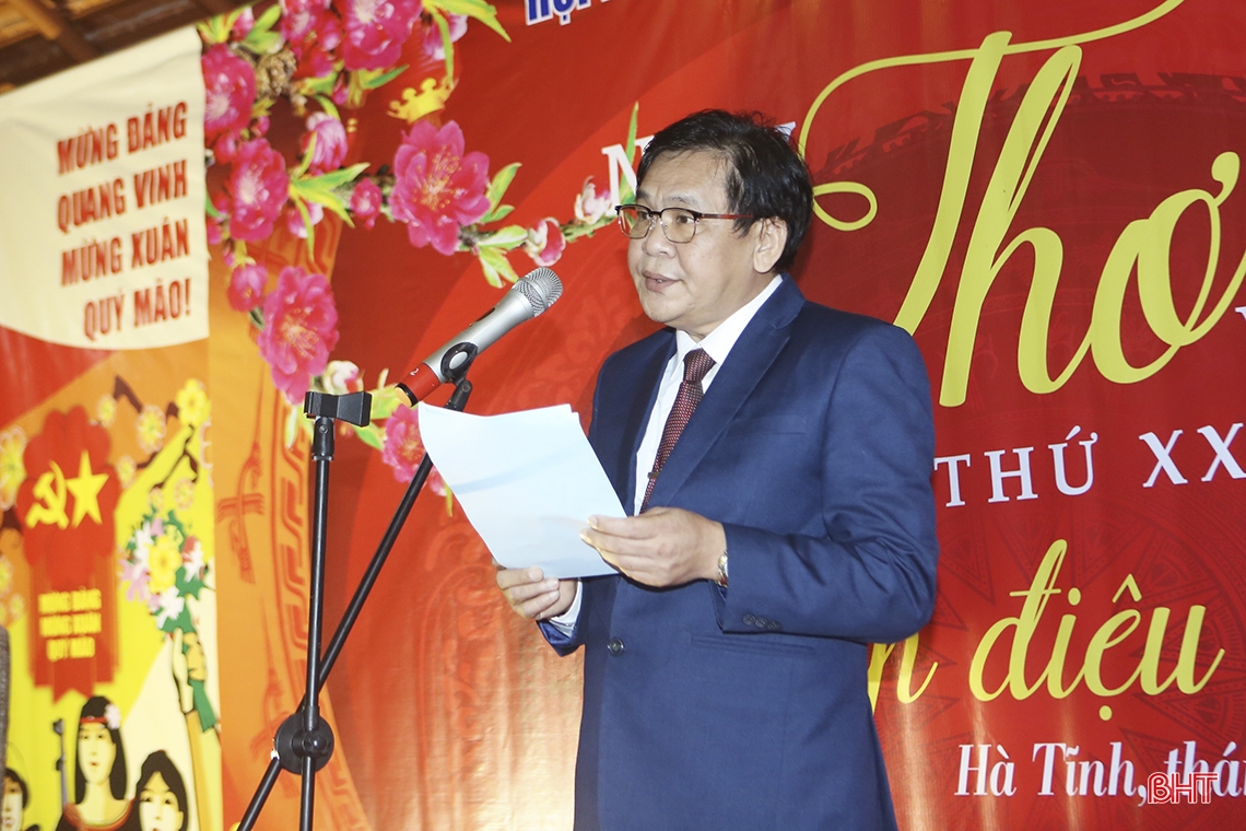 Đông đảo văn nghệ sỹ Hà Tĩnh hưởng ứng Ngày thơ Việt Nam
