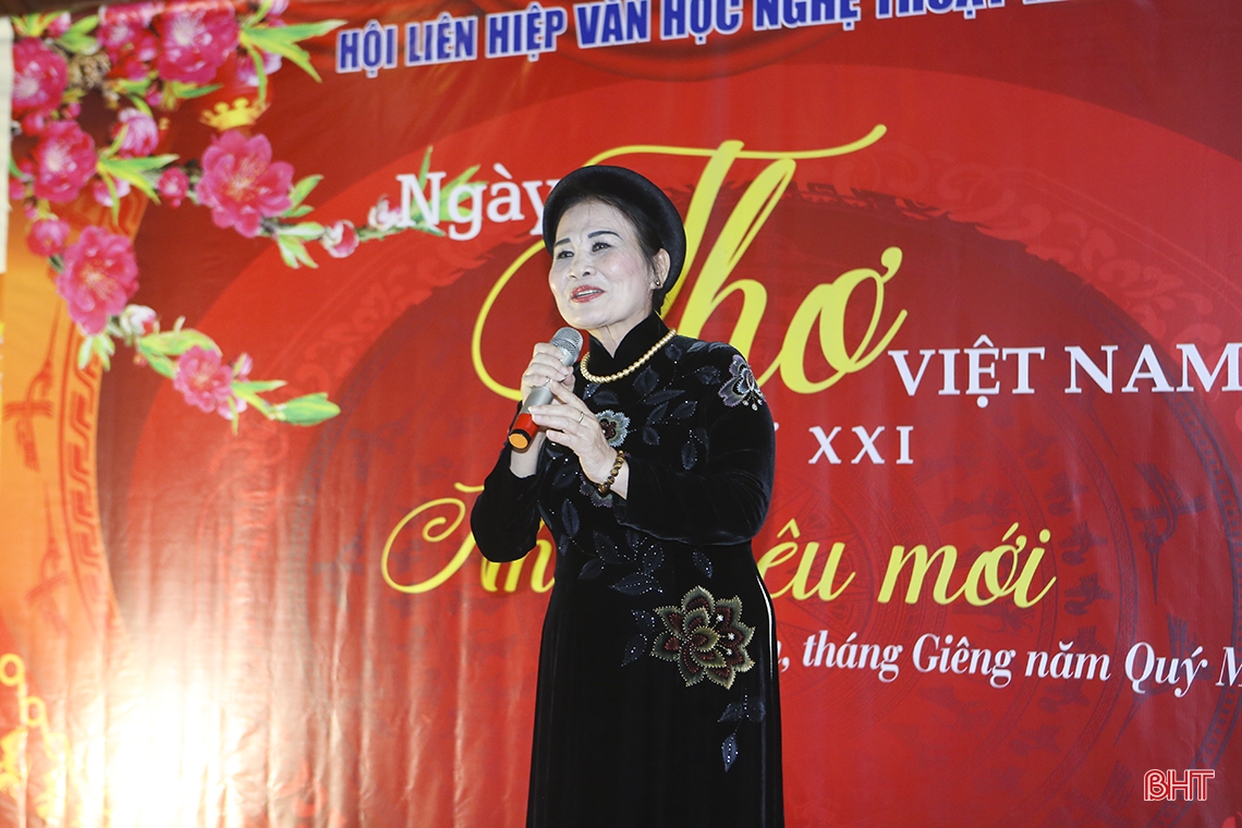 Đông đảo văn nghệ sỹ Hà Tĩnh hưởng ứng Ngày thơ Việt Nam