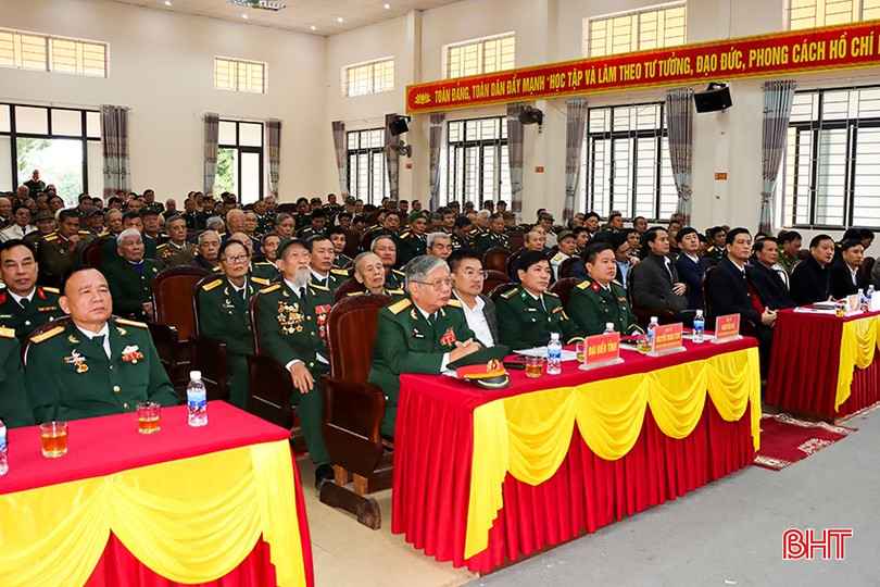 Lãnh đạo Bộ CHQS tỉnh, BCH Bộ đội Biên phòng tỉnh, lãnh đạo huyện Đức Thọ cùng dự.