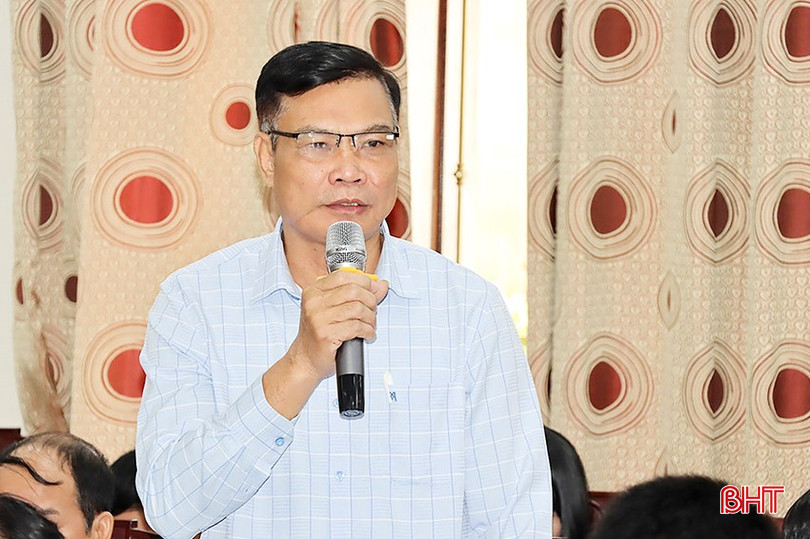 Bí thư Đảng ủy xã Thanh Bình Thịnh Nguyễn Tiến Đạt nêu khó khăn trong kết nạp đảng viên mới..