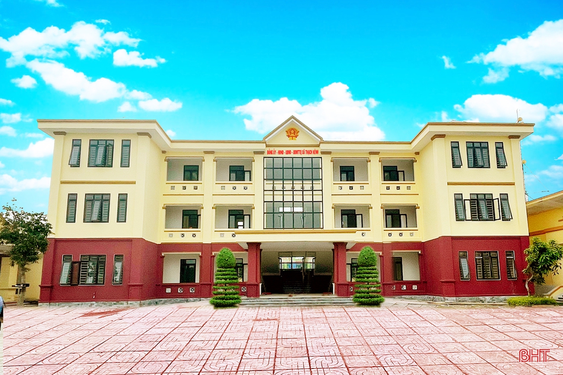 Khánh thành trụ sở làm việc hơn 7 tỷ đồng của xã Thạch Kênh