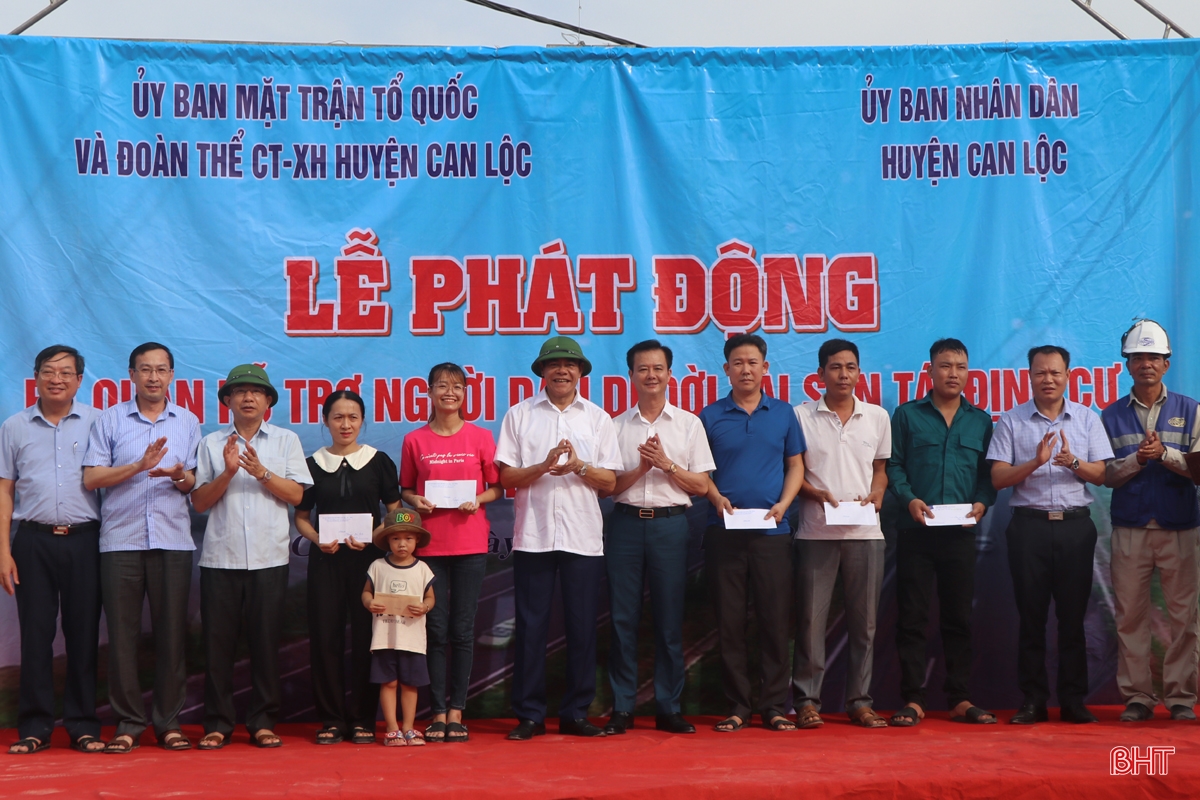 Phát động di dời, bàn giao mặt bằng cao tốc Bắc - Nam đoạn qua Can Lộc