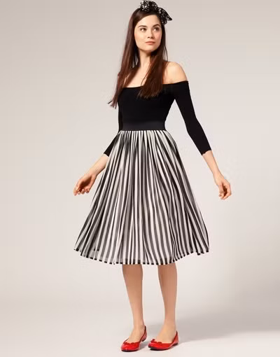 Tỏa sáng với 10 kiểu chân váy midi