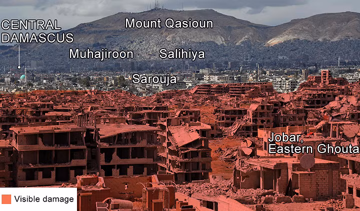 canh tan pha khung khiep tai dong ghouta syria nhin tu tren cao