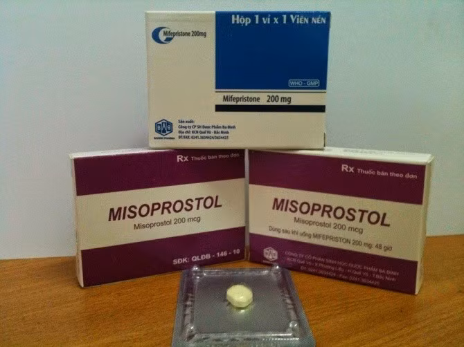 thuoc vien nen misoprostol khong dat chat luong bi dinh chi luu hanh