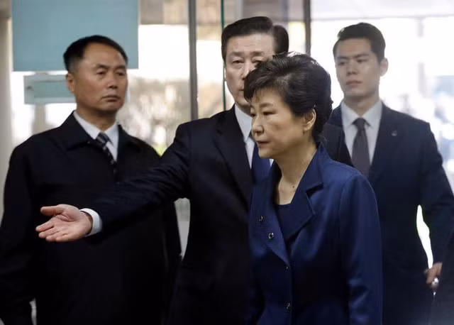 han quoc truyen hinh truc tiep buoi tuyen an ba park geun hye