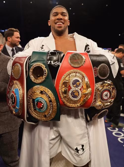anthony joshua va deontay wilder chinh thuc dam phan thuong dai