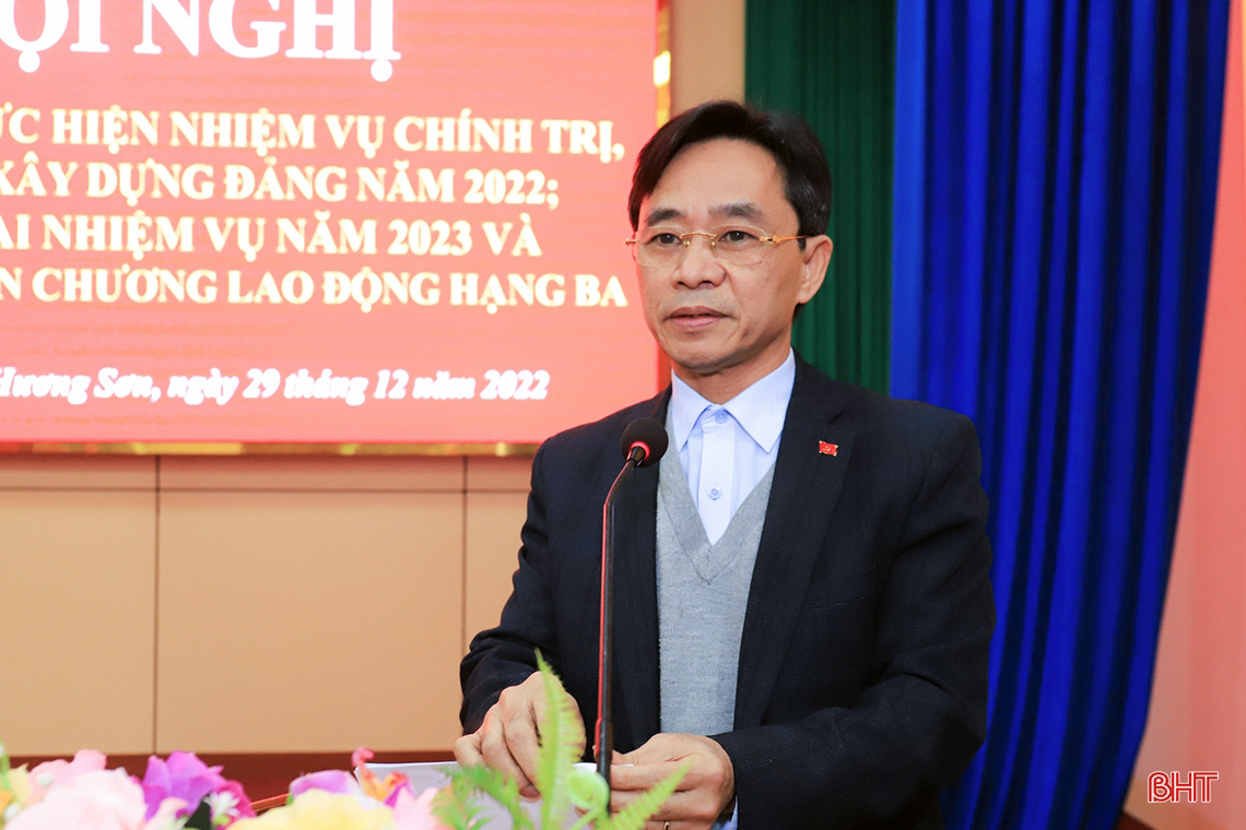 Hương Sơn xây dựng chương trình hành động phù hợp, thực hiện thắng lợi nhiệm vụ phát triển năm 2023
