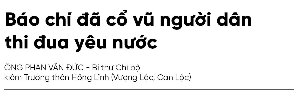 Độc giả nói về báo chí Hà Tĩnh trong xu thế mới