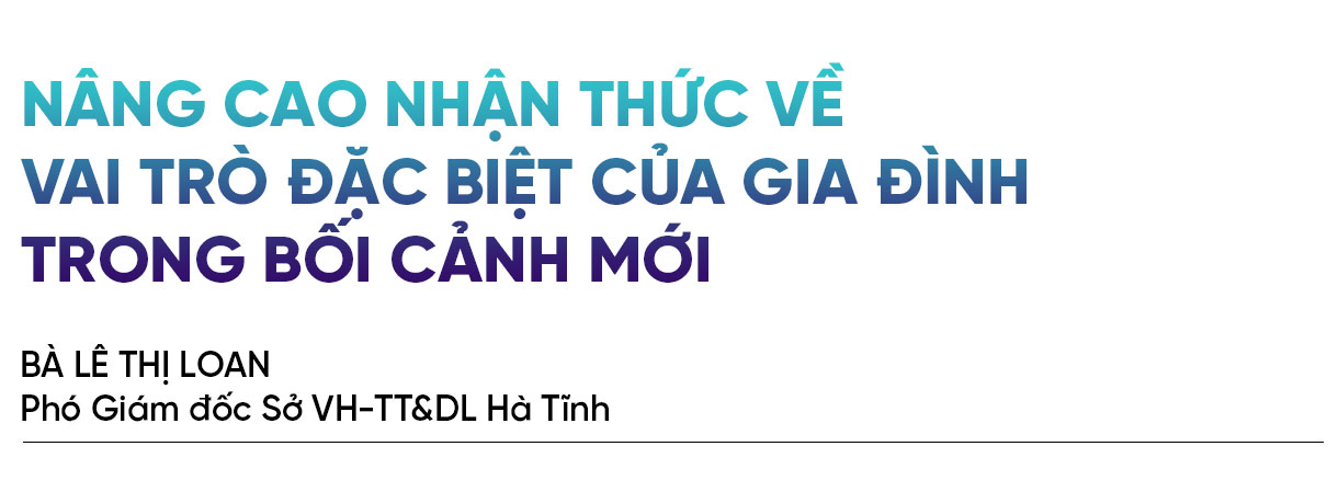 Xây dựng văn hóa gia đình thời đại 4.0 ở Hà Tĩnh