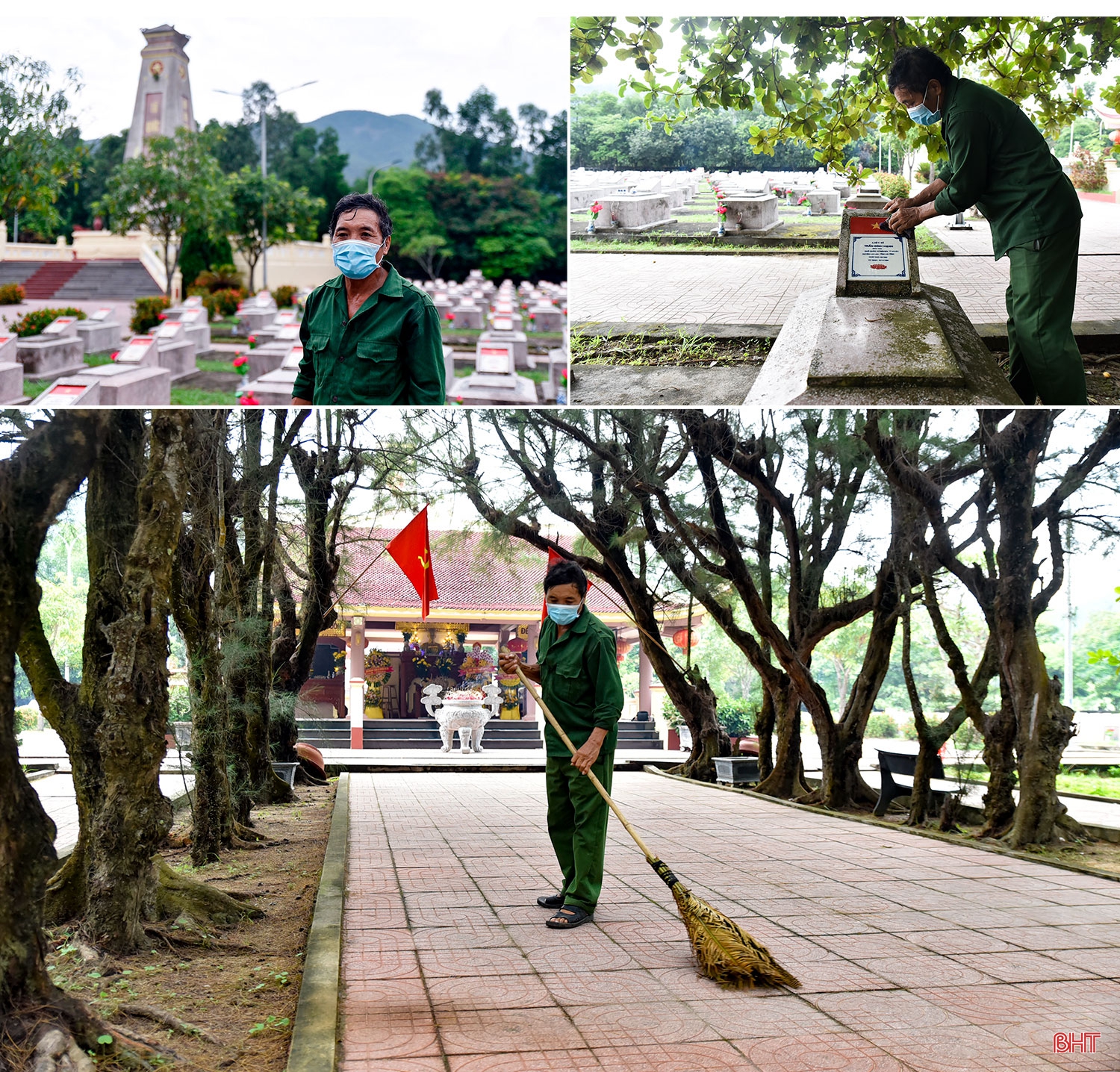 2 thế hệ trong một gia đình “canh giấc ngủ” cho các liệt sỹ ở Hà Tĩnh