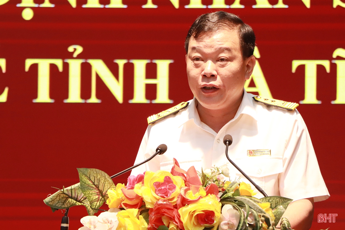 Ông Trương Quang Long giữ chức Cục trưởng Cục Thuế tỉnh Hà Tĩnh