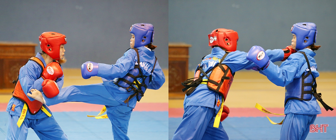 Những màn tung cước đẹp mắt tại Giải Vô địch Vovinam toàn quốc tại Hà Tĩnh