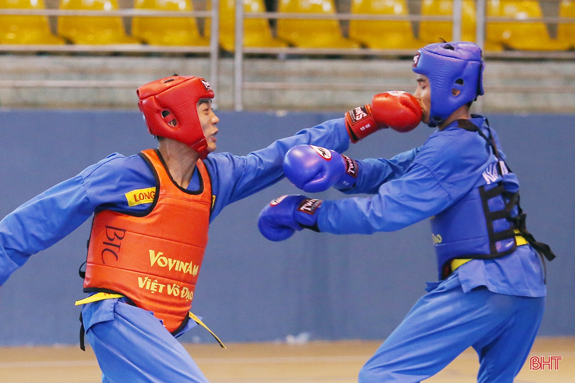Những màn tung cước đẹp mắt tại Giải Vô địch Vovinam toàn quốc tại Hà Tĩnh