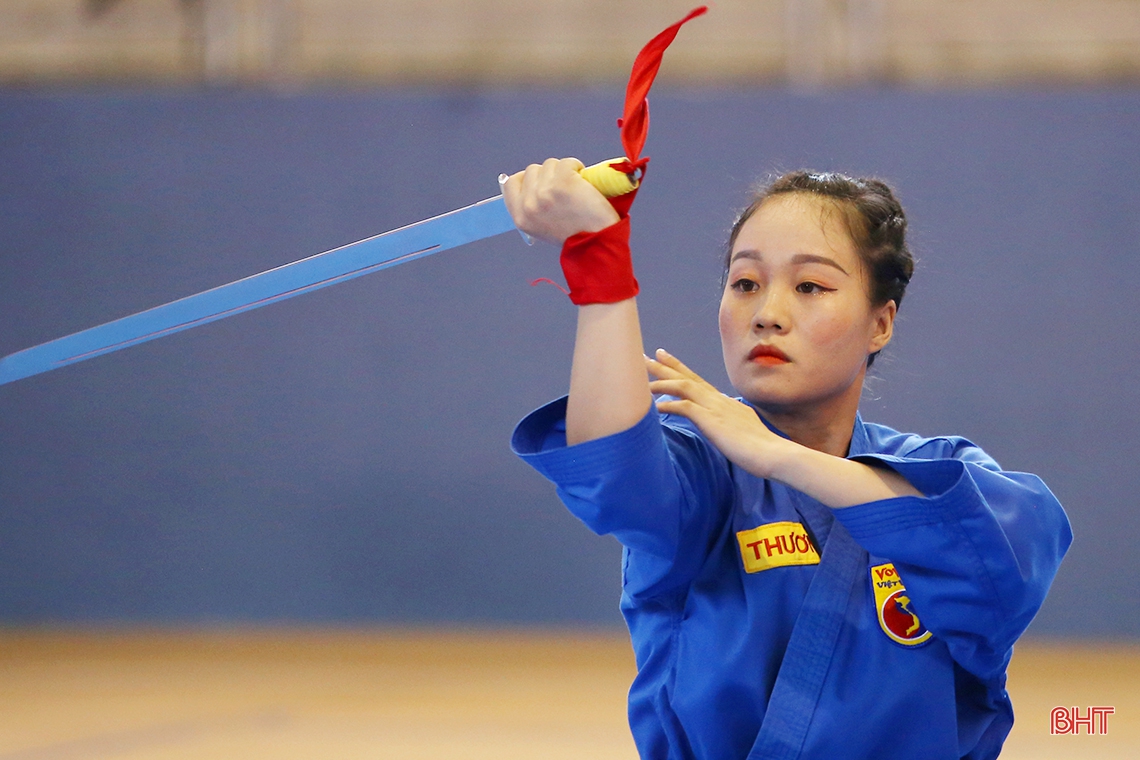 Những màn tung cước đẹp mắt tại Giải Vô địch Vovinam toàn quốc tại Hà Tĩnh