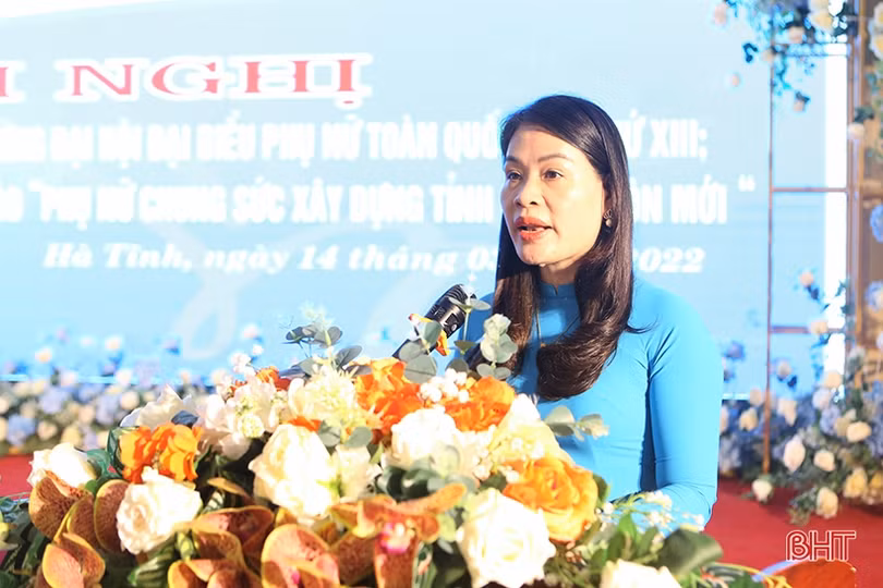 Phụ nữ Hà Tĩnh đoàn kết, sáng tạo, chung sức xây dựng tỉnh nông thôn mới