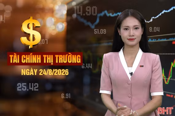 Tài chính thị trường ngày 24/8: Giá vàng có thể tăng tuần thứ tư liên tiếp