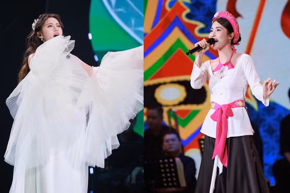 2 giọng ca nữ Hà Tĩnh trình diễn đầy cảm xúc tại Liveshow 1 Sao Mai 2026