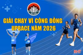 [Infographic]: Các bước cài đặt tham gia Giải chạy vì cộng đồng UPRACE tại Hà Tĩnh
