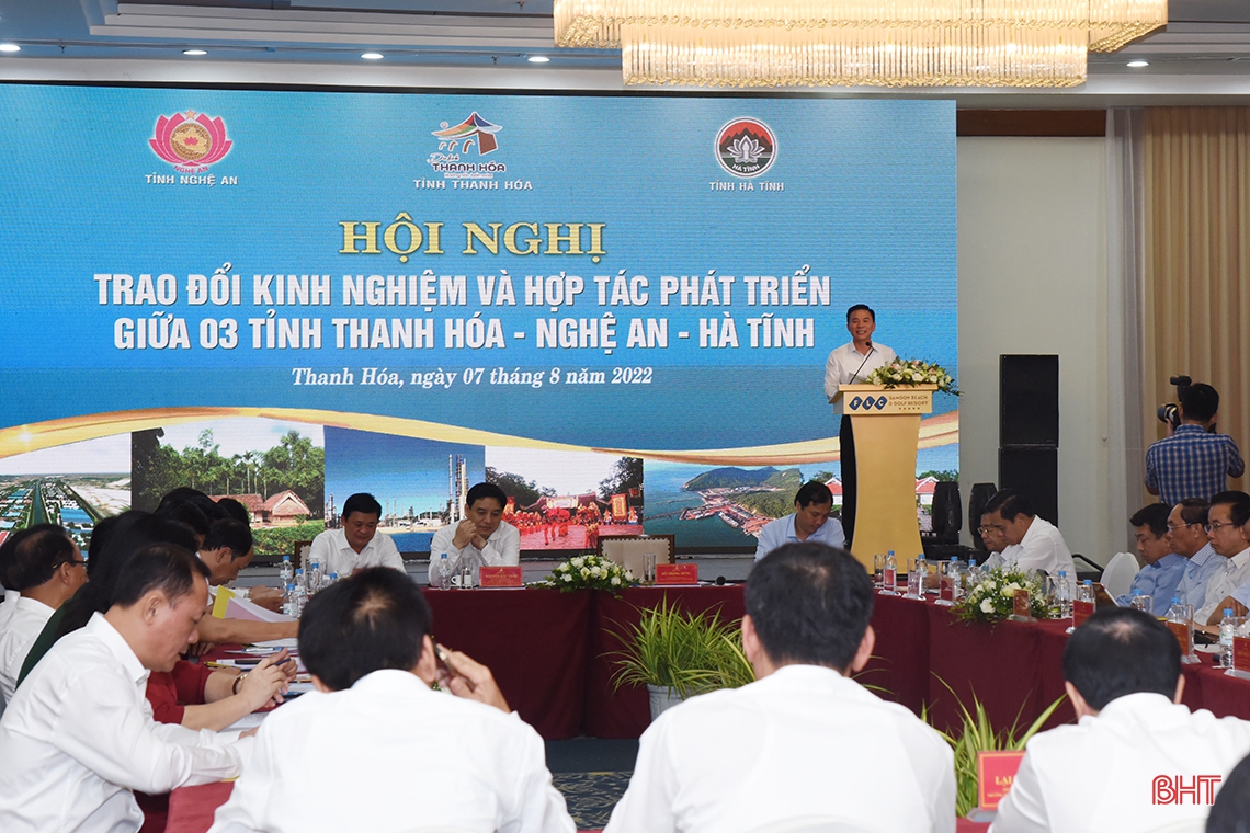 Thanh Hóa - Nghệ An - Hà Tĩnh đẩy mạnh hợp tác phát triển trên tất cả các lĩnh vực