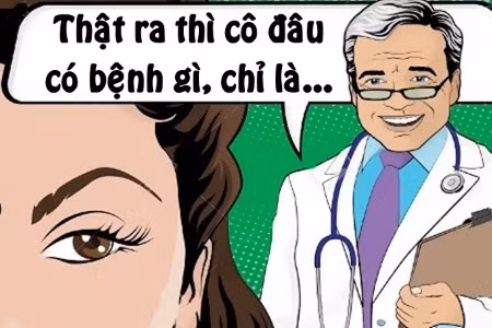 Bệnh nhân choáng với giải pháp của bác sĩ