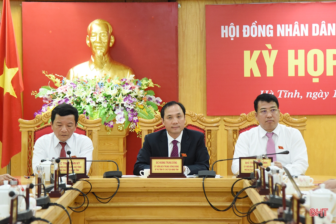 Đồng chí Võ Trọng Hải được bầu giữ chức Chủ tịch UBND tỉnh Hà Tĩnh