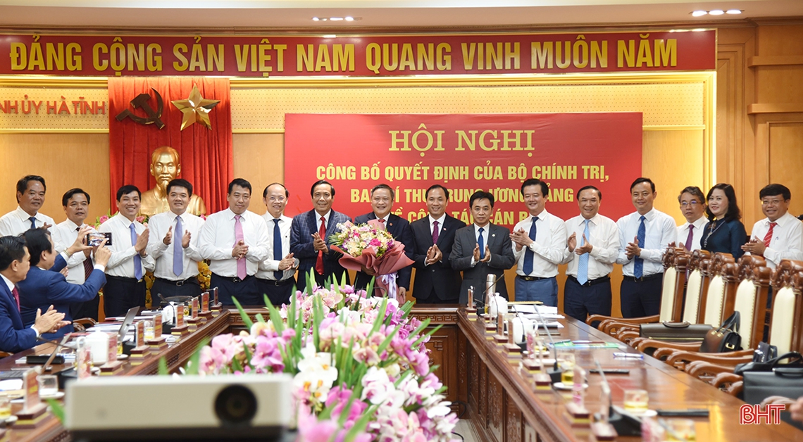 Điều động, chỉ định đồng chí Võ Trọng Hải giữ chức Phó Bí thư Tỉnh ủy Hà Tĩnh