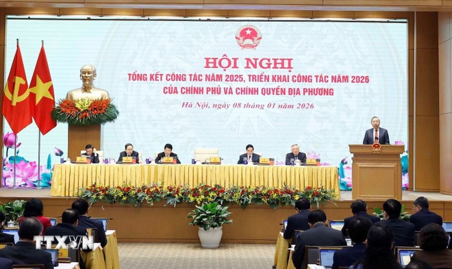 Tổng Bí thư Tô Lâm phát biểu. (Ảnh: Thống Nhất/TTXVN)