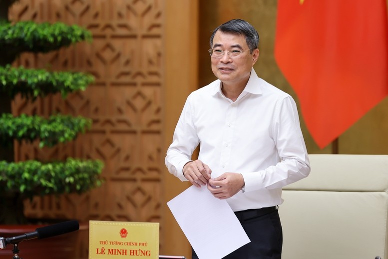 Đồng chí Lê Minh Hưng, Ủy viên Bộ Chính trị, Bí thư Đảng ủy Chính phủ, Thủ tướng Chính phủ chủ trì phiên họp Chính phủ thường kỳ tháng 5 năm 2026 - Ảnh: VGP/Nhật Bắc