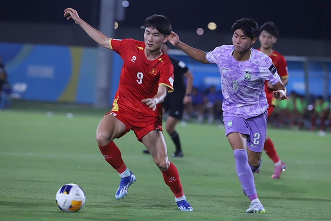 Các đối thủ đang nằm lòng về cách vận hành bộ khung của U17 Việt Nam - Ảnh: VFF