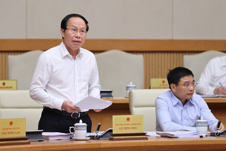 Phó Thủ tướng Lê Tiến Châu phát biểu - Ảnh: VGP/Nhật Bắc