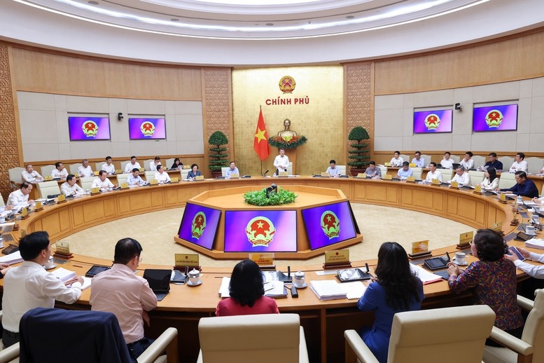Phiên họp Chính phủ thường kỳ tháng 4 năm 2026 - Ảnh: VGP/Nhật Bắc