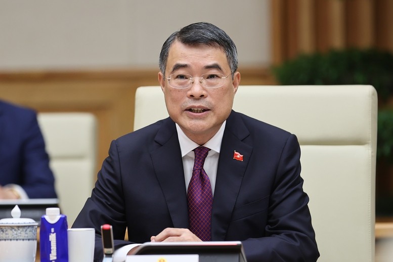 Thủ tướng Lê Minh Hưng khẳng định trong bất cứ hoàn cảnh nào, Việt Nam luôn kề vai sát cánh hỗ trợ Lào hiện thực hoá các mục tiêu chiến lược đã đề ra - Ảnh: VGP/Nhật Bắc