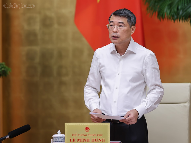 Đồng chí Lê Minh Hưng, Ủy viên Bộ Chính trị, Bí thư Đảng ủy Chính phủ, Thủ tướng Chính phủ chủ trì phiên họp Chính phủ thường kỳ tháng 9/2026 và trực tuyến với các bộ, ngành, địa phương - Ảnh: chinhphu.vn/Nhật Bắc