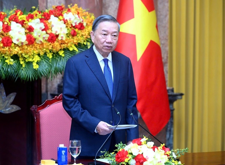 Tổng Bí thư, Chủ tịch nước Tô Lâm phát biểu tại cuộc tiếp các Trưởng đoàn tham dự Diễn đàn Tương lai ASEAN 2026