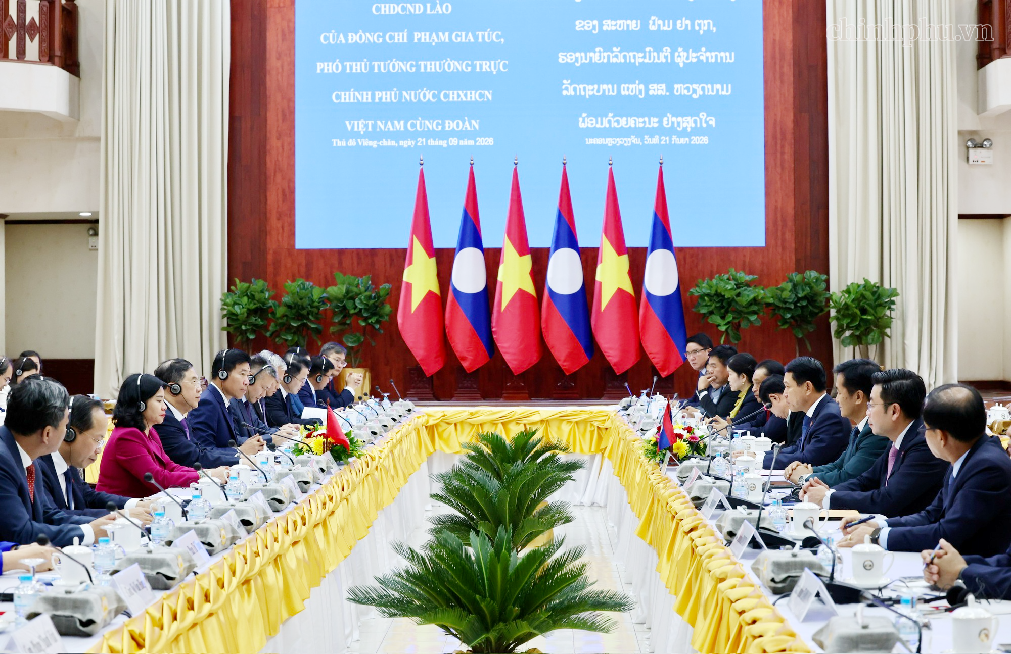 Hai bên thống nhất cùng nỗ lực làm sâu sắc hơn nội hàm "gắn kết chiến lược", tập trung cụ thể hóa và triển khai hiệu quả các thỏa thuận giữa hai Đảng, hai nước. Ảnh: chinhphu.vn/Phương Nguyên