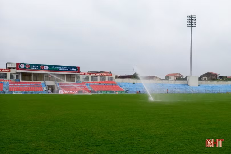 SVĐ Hà Tĩnh sẵn sàng cho trận khai màn V.League 2022 của đội bóng núi Hồng