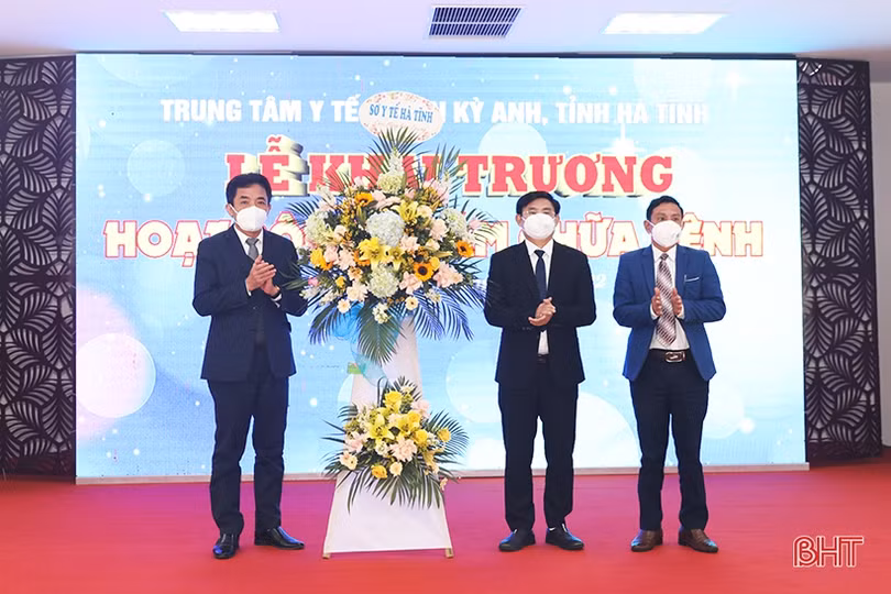 Trung tâm Y tế huyện Kỳ Anh chính thức khai trương hoạt động khám, chữa bệnh