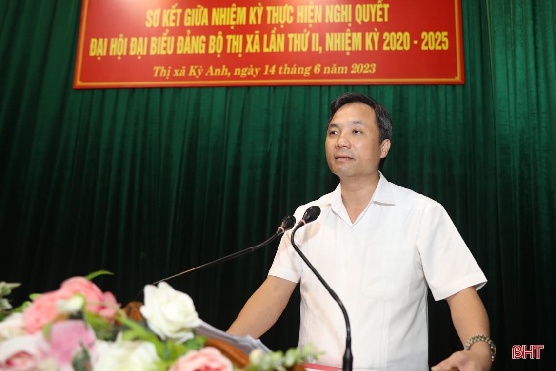 Tập trung đưa TX Kỳ Anh trở thành trung tâm kinh tế động lực của Hà Tĩnh