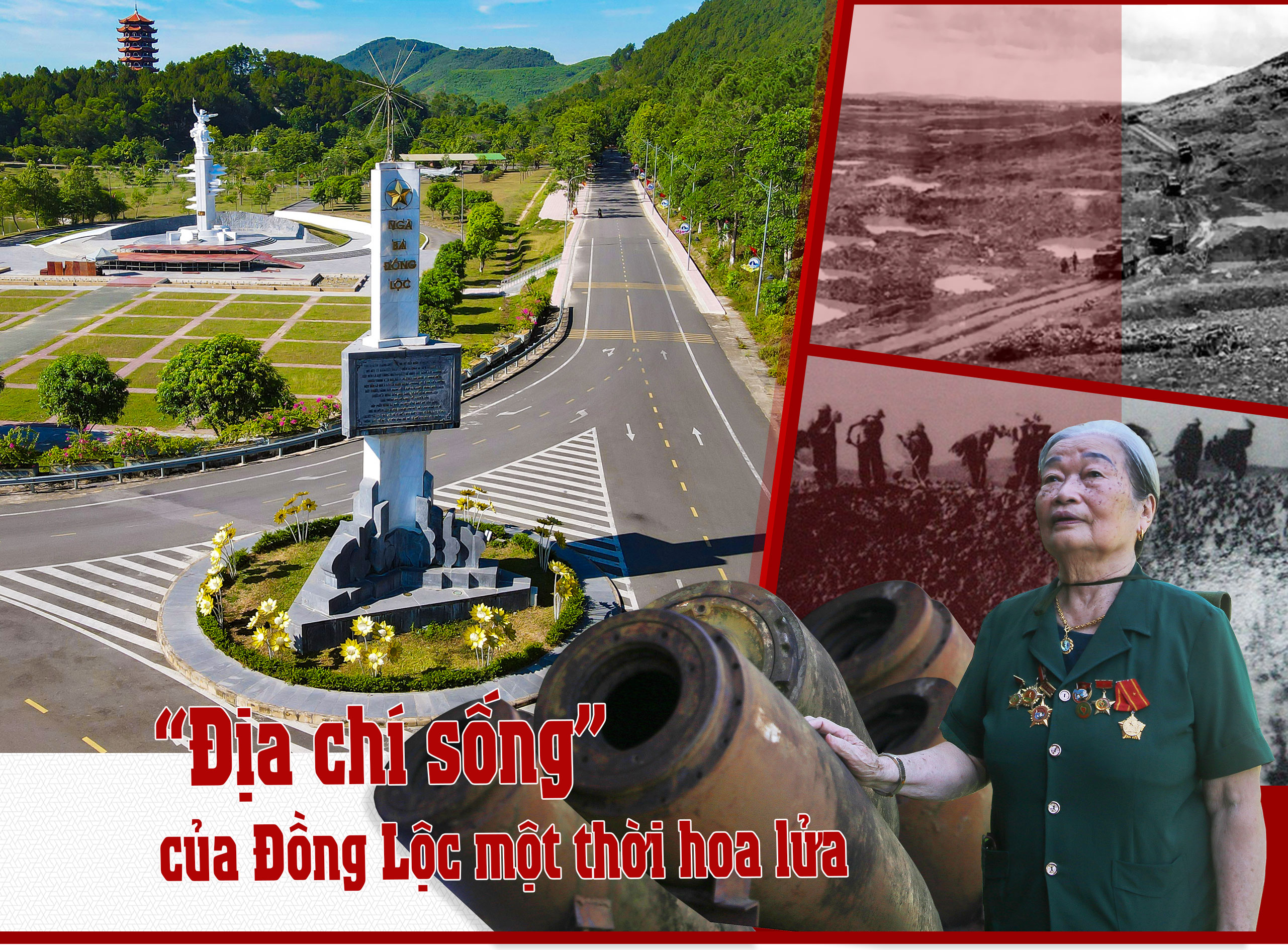 “Địa chí sống” của Đồng Lộc một thời hoa lửa