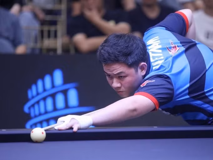 Trần Thanh Lực hạ cựu số 1 thế giới vào vòng knock out giải Billiards Wolrd Cup Sharm El Sheikh
