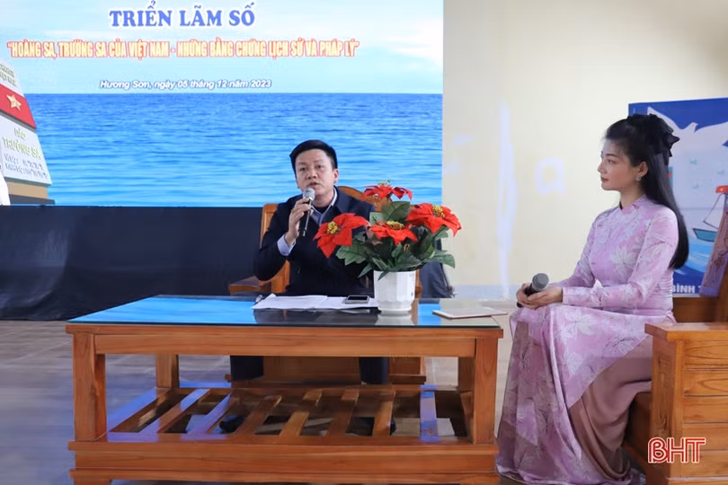 Triển lãm 3D “Hoàng Sa, Trường Sa của Việt Nam” tại Hương Sơn